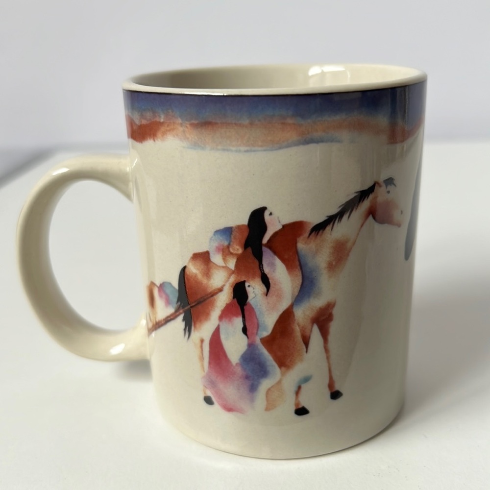 Lonely Journey Meiwa‎ Art Southwestern Coffee Mug